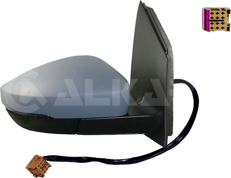 Rétroviseur extérieur — VW — ALKAR 6140123