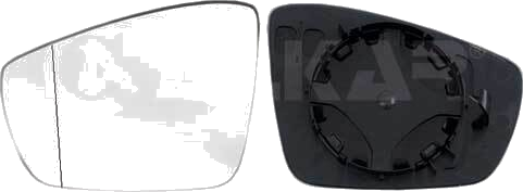 Verre de rétroviseur, rétroviseur extérieur — VW — ALKAR 6451123