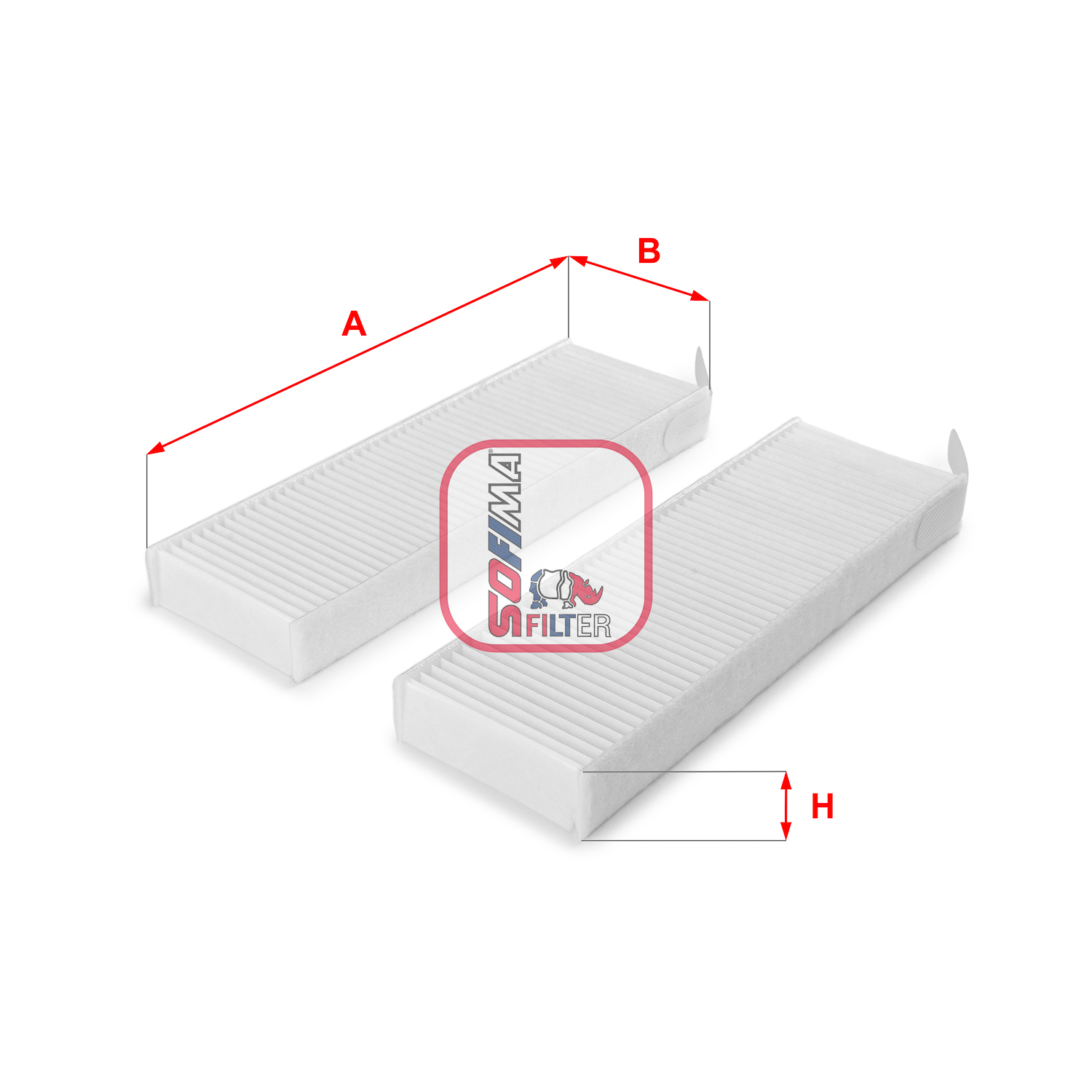 S 3154 C Filter, interior air — AMERIGO 1609998980