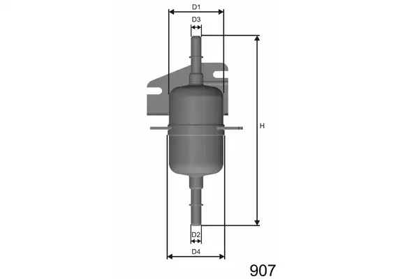 E105 Filtre à carburant — 00000036 E105