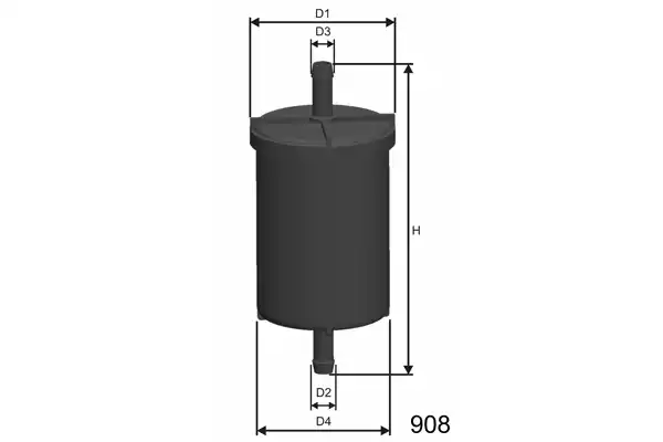 E710 Filtre à carburant — 00000036 E710