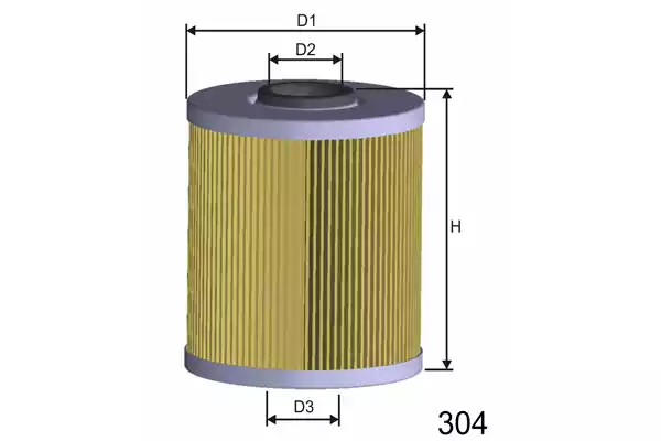 F687 Filtre à carburant — 00000036 F687
