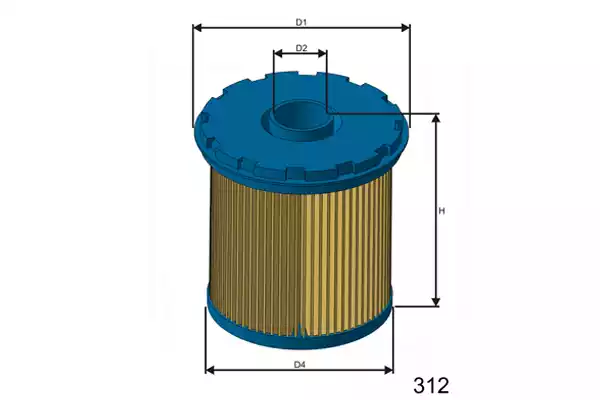 F690 Filtre à carburant — 00000036 F690