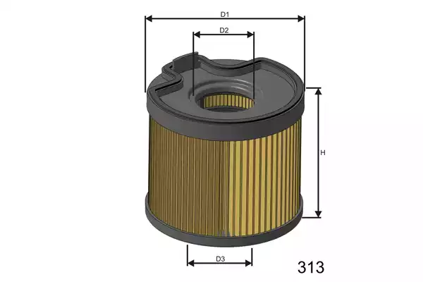 F691 Filtre à carburant — 00000036 F691