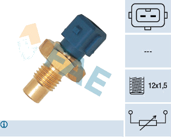 Capteur de température du liquide de refroidissement — CHEVROLET / OPEL / RENAULT / VOLVO — FAE 33320