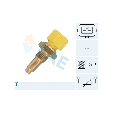 Sonde de température, liquide de refroidissement — FIAT / LANCIA — FAE 33760