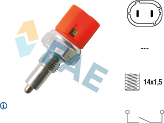 Interrupteur, feu de recul — RENAULT — FAE 40601