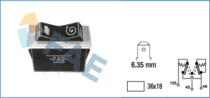 62480 Contacteur — FAE 62480