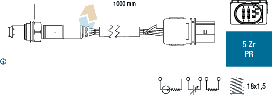 75035 Sonde lambda — FAE 75035