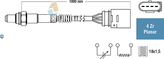 77404 Sonde lambda — FAE 77404