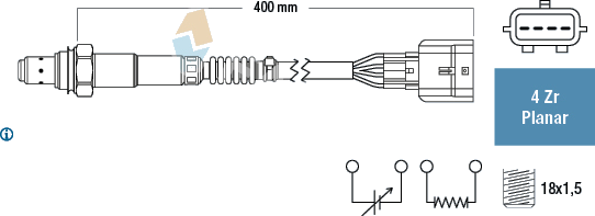 77448 Sonde lambda — FAE 77448
