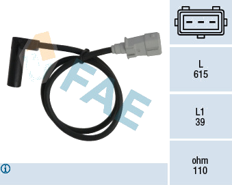 Capteur d'impulsion d'allumage — CITROËN / FIAT / PEUGEOT — FAE 79153