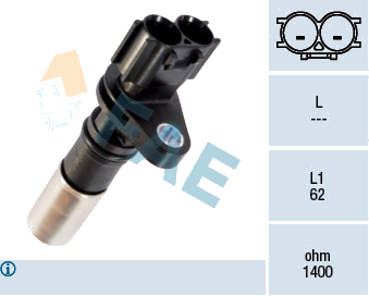 Capteur d'angle, vilebrequin — TOYOTA — FAE 79225
