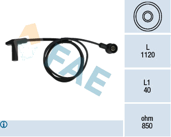 Capteur d'angle, vilebrequin — MERCEDES-BENZ — FAE 79242