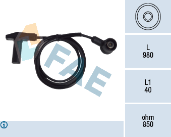 Capteur d'angle, vilebrequin — MERCEDES-BENZ — FAE 79243