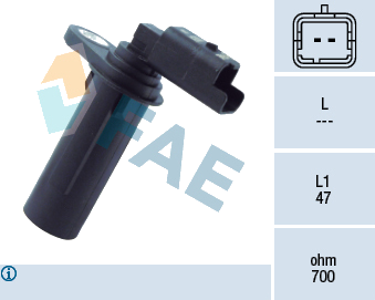 Générateur d'impulsions, vilebrequin — DACIA / NISSAN / RENAULT — FAE 79251