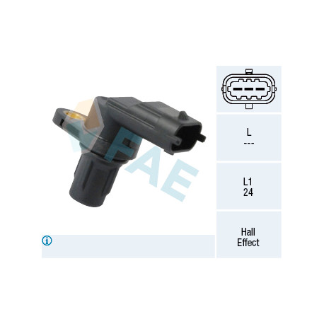 Capteur de régime, contrôle moteur — ALFA ROMEO / CHEVROLET / CITROËN / FIAT — FAE 79350