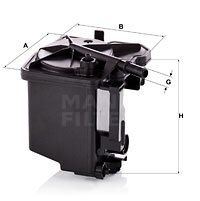 WK 939/2 z Fuel filter — 00000021 FI584