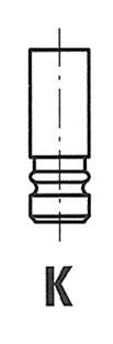 R3966/R Soupape d'échappement — FRECCIA R3966/R