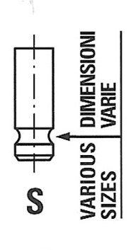 R6805/S Soupape d'admission — FRECCIA R6805/S