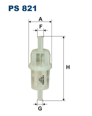 PS 821 Fuel filter — 00000021 FS088