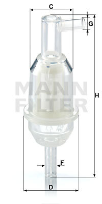 WK 31/5 Fuel filter — 00000021 FS090