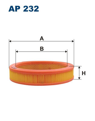 AR 232 Air filter — 00000021 GA553