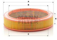C 2852/2 Air filter — 00000021 GA560