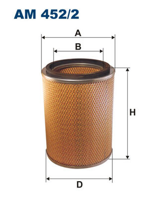 AM 452/2 Air filter — 00000021 GA666