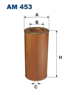 AM 453 Air filter — 00000021 GA671