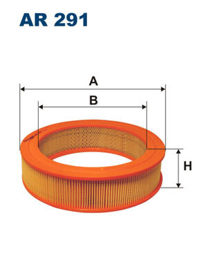 AR 291 Air filter — 00000021 GA801