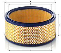 C 2360 Air filter — 00000021 GA807