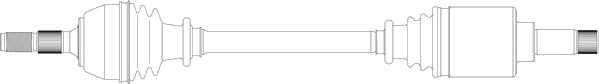 CI3020 Arbre de transmission — GENERAL RICAMBI CI3020