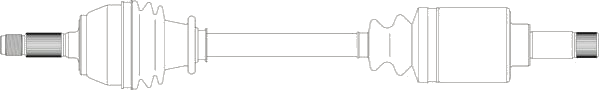 PE3044 Arbre de transmission — GENERAL RICAMBI PE3044