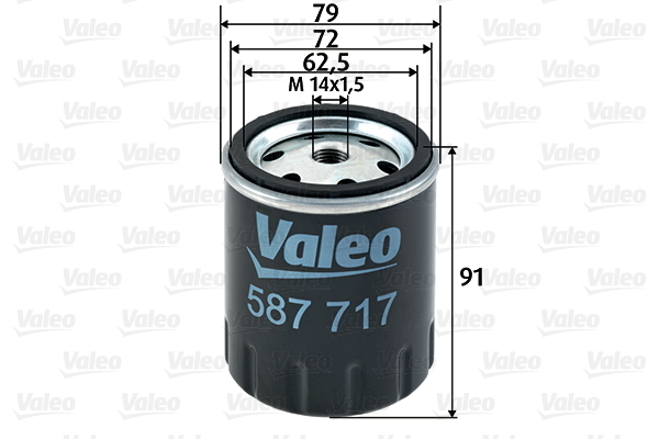 587717 Filtre à carburant — 00000021 GF270