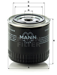 W 920/17 Oil filter — 00000021 GL249