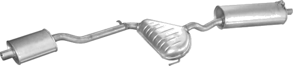 16.81 Repair Pipe, catalytic converter — GHIBAUDI 1681