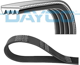 Courroie trapézoïdale à nervures DAYCO 4 PK 884 DAYCO 4 PK 884 — ALFA ROMEO / BMW / FIAT / KIA — COURROIE POLY-V 4PK884