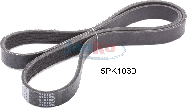 Courroie trapézoïdale à nervures GATES 5 PK 1030 — CHEVROLET / CITROËN / FIAT / FORD — COURROIE POLY-V 5PK1030