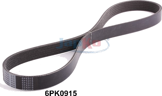 Courroie trapézoïdale à nervures ContiTech 6PK915 ContiTech 6PK915 — CITROËN / FIAT / FORD / HONDA — COURROIE POLY-V 6PK915