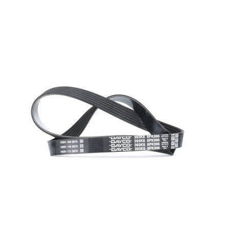 Courroie trapézoïdale à nervures DAYCO 6PK996 DAYCO 6PK996 — AUDI / CITROËN / CITROËN/PEUGEOT / FIAT — COURROIE POLY-V 6PK996