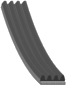 4PK700 Courroie striée — LUCAS 4PK-700