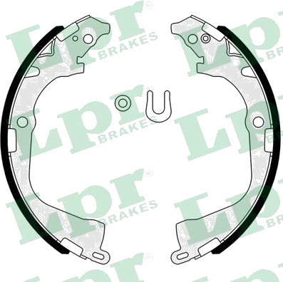 01011 Jeu de mâchoires de frein — LPR 01011
