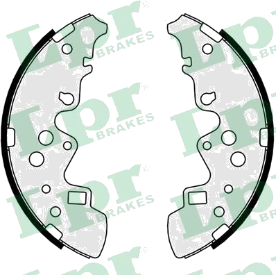 01066 Jeu de mâchoires de frein — LPR 01066