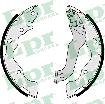01082 Jeu de mâchoires de frein — LPR 01082