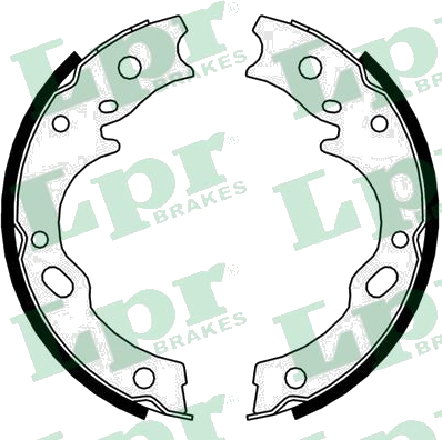01127 Jeu de mâchoires de frein de stationnement — LPR 01127