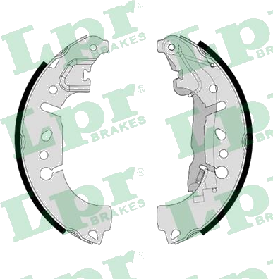 01185 Jeu de mâchoires de frein — LPR 01185