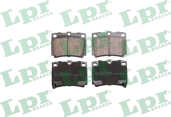 05P1029 Jeu de plaquettes de frein à disque — LPR 05P1029