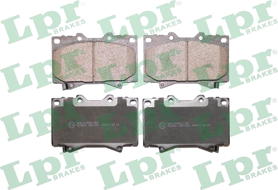 05P1050 Jeu de plaquettes de frein à disque — LPR 05P1050