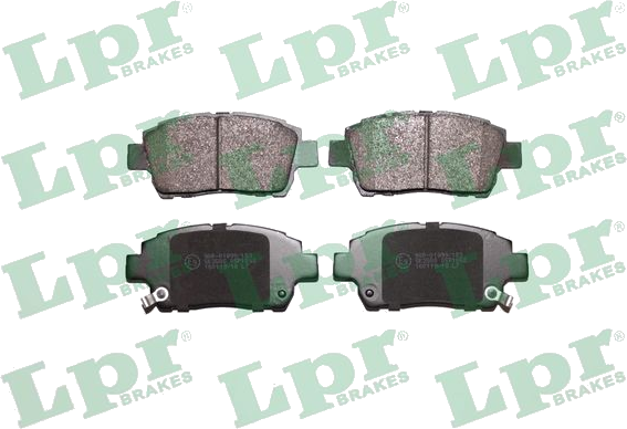 05P1062 Jeu de plaquettes de frein à disque — LPR 05P1062